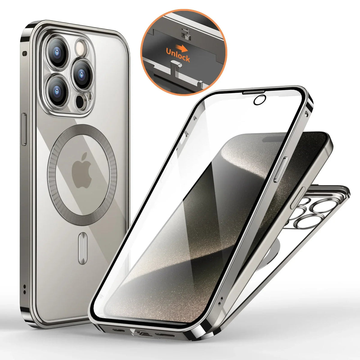 Magnetic Armor iPhone Case