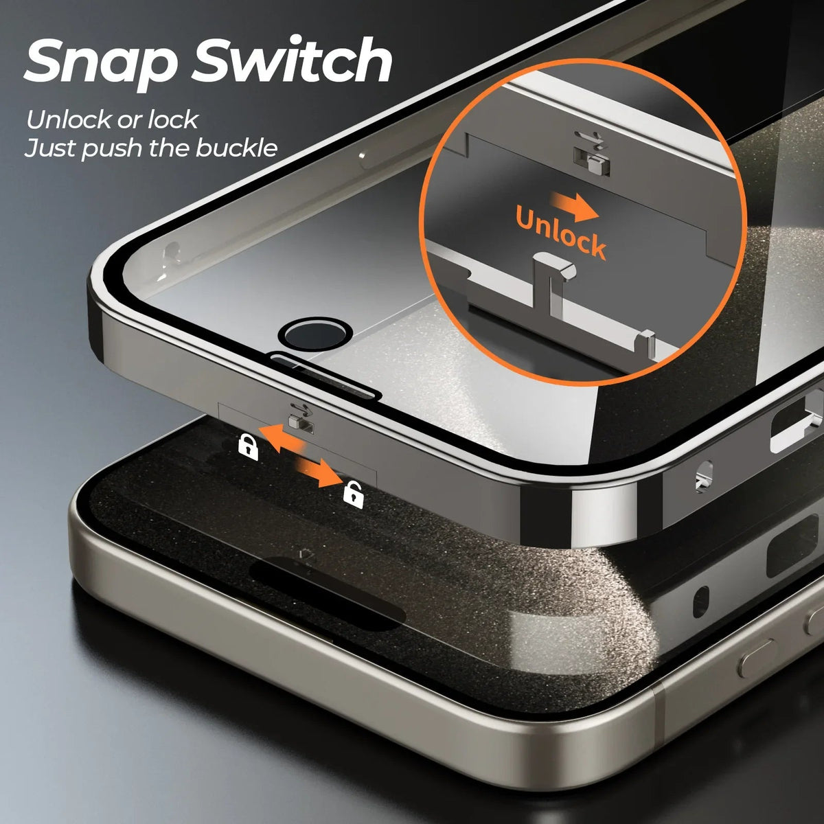 Magnetic Armor iPhone Case